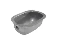 Luidsprekerbehuizingspaneel op A-post. Porsche 356A / 356B / 356C - 64450102305, 64450102306, 64450102307 - PP104C